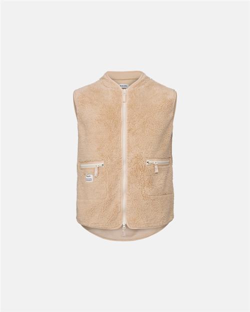 Fleece vest "original" | 100 recycled polyester | Beige