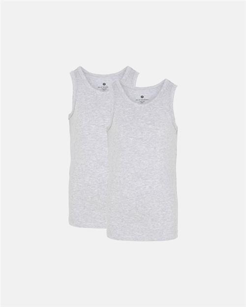 Singlet | 2-pak | Bambusviskose | Grå