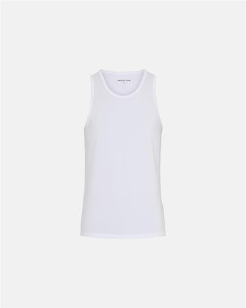 Tanktop (singlet) | 2-pak | Bambusviskose | Hvid