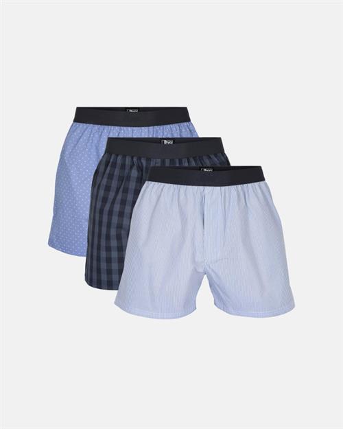 Boxershorts 3-pak | 100 bomuld | Multifarvet