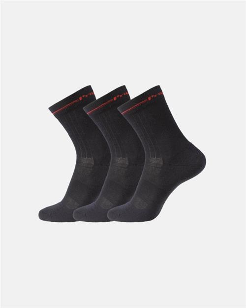 Funktionsstrømpe 3-pak | Coolmax | Sort