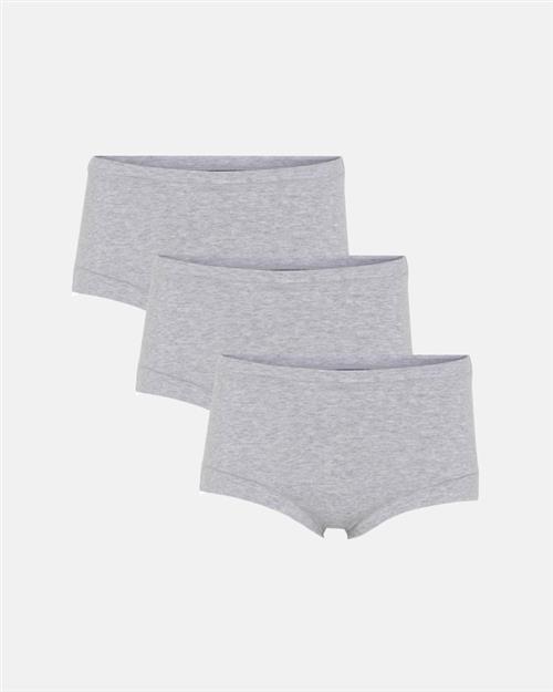 Maxi brief 3-pak  |  Bambusviskose | Grå melange