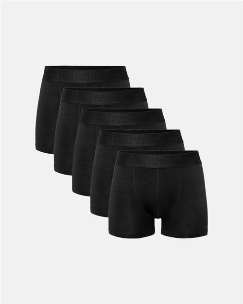 Tights "gunnar" 5-pak | Bambusviskose | Sort