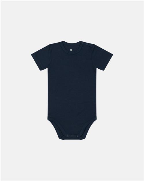 Kortærmet body | Bambusviskose | Navy