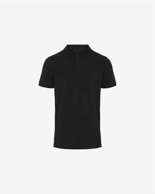 Piqué polo | Bambusviskose | Sort