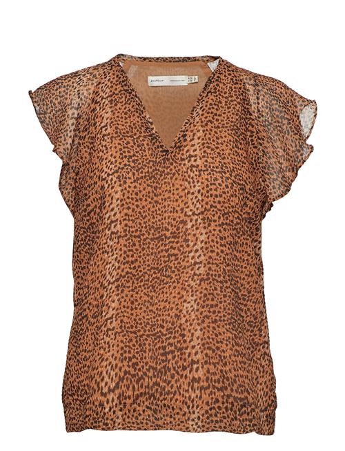 Se InWear Tanyaiw Top InWear Brown ved Booztlet