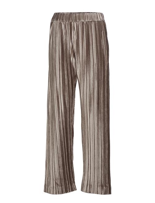 Filippa K Velvet Plissé Trousers Filippa K Brown