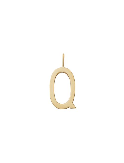 Design Letters 16Mm Matt 18K Gold Plated Silver A-Z Design Letters Gold