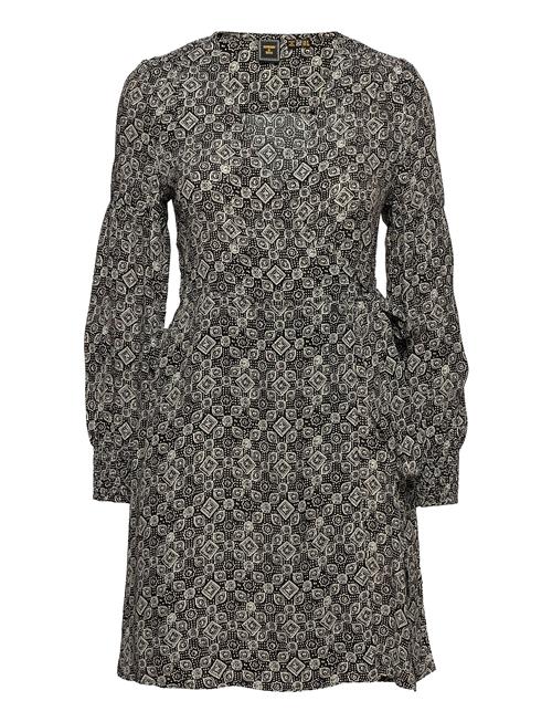 Bohemian Wrap Dress Superdry Grey