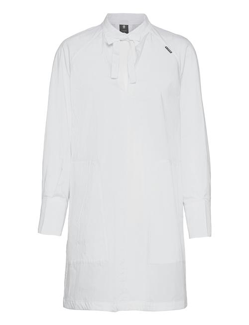 G-Star RAW V-Neck Tunic Dress L\S G-Star RAW White