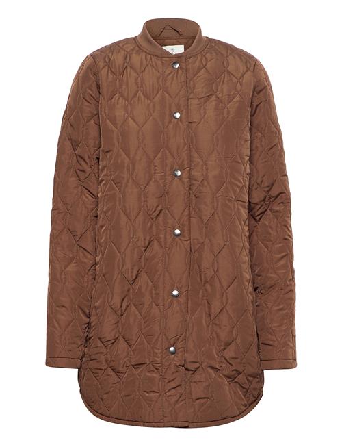 Kaffe Kashalby Quilted Coat Kaffe Brown