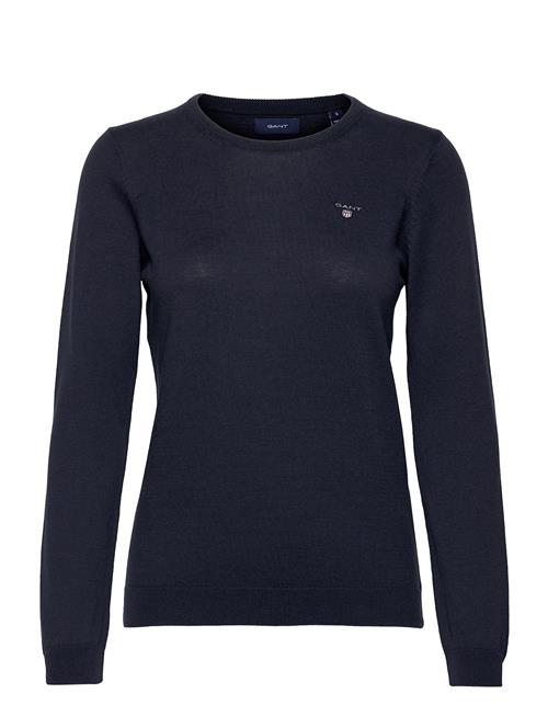 GANT Cotton C-Neck GANT Blue