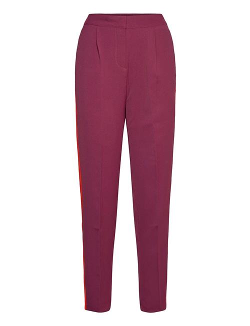 Se Saint Tropez T5006, Pants W Contrast Side Gallow Saint Tropez Pink ved Booztlet