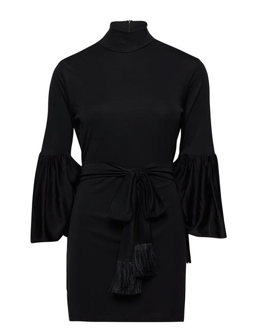 Natalia Dress Mother Of Pearl Black