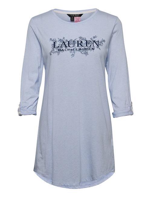 Se Lauren Ralph Lauren Homewear Lrl Lounger Tee Blue Htr Lauren Ralph Lauren Homewear Blue ved Booztlet