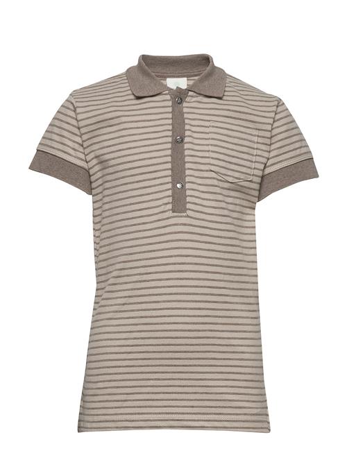 Se En Fant Gate Ss T-Shirt En Fant Beige ved Booztlet