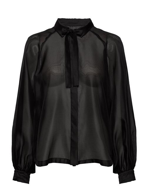 Se DESIGNERS, REMIX Enola Sleeve Shirt DESIGNERS, REMIX Black ved Booztlet