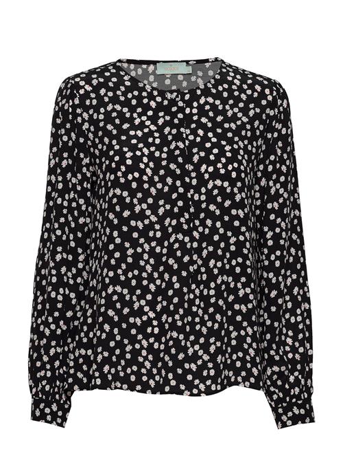 Ines Printed Blouse Morris Lady Black