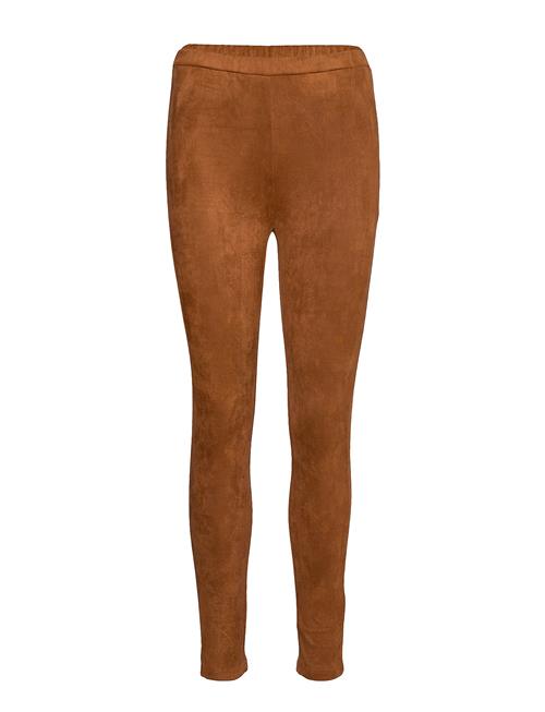 Se Culture Cudelia Leggings Culture Brown ved Booztlet