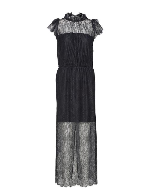 DESIGNERS, REMIX Long Ruffled Lace Dress DESIGNERS, REMIX Black