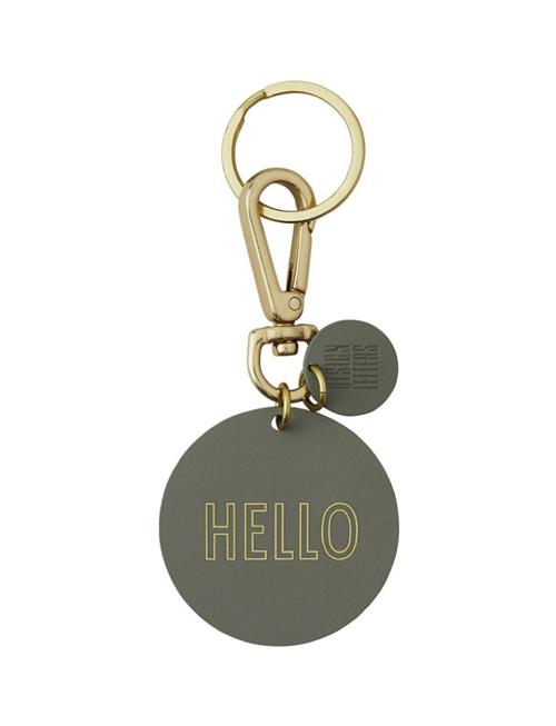 Se Design Letters Key Ring Design Letters Green ved Booztlet