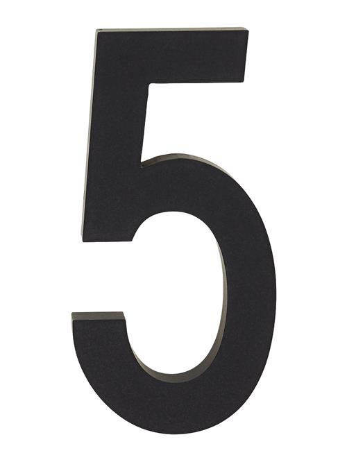 Architect Numbers Design Letters Black