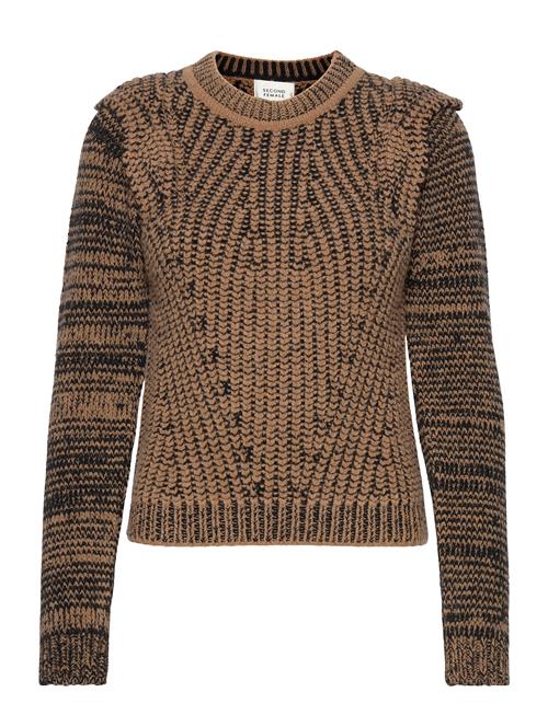 Adele Knit O-Neck Second Female Brown