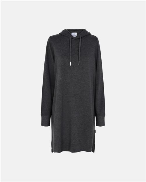 Hoodie dress | Bambusviskose | Mørk grå