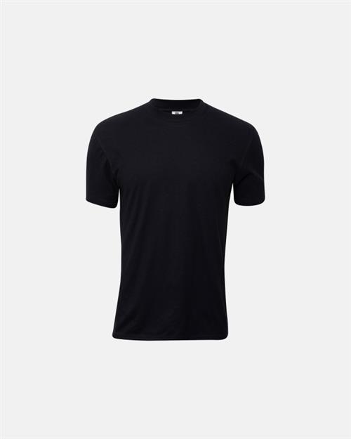 T-shirt "o-neck" | Økologisk bomuld | Sort