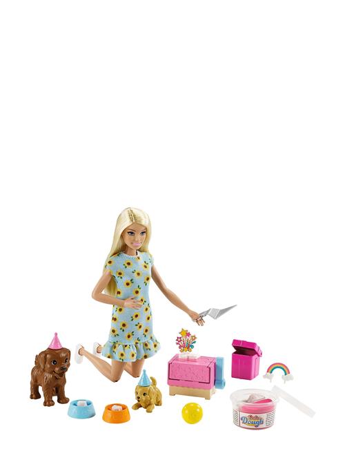 Se Barbie Puppy Party Doll And Playset Barbie Patterned ved Booztlet