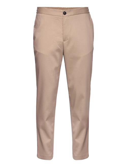 Slhslimtape-Dann Flex Ank Pants Selected Beige