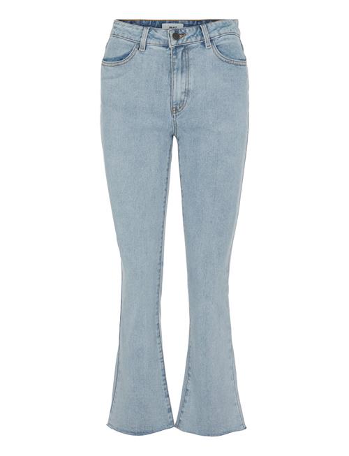 Se Object Objmarina Belle Kickflared Denim Jeans Object Blue ved Booztlet