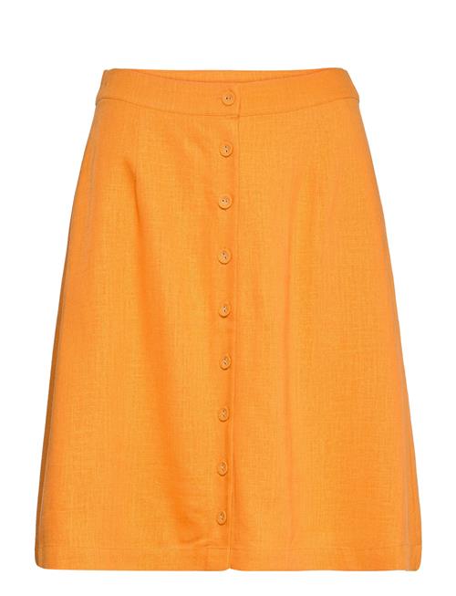 Selected Femme Slfgulia Hw Short Skirt B Selected Femme Orange