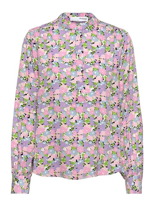 Selected Femme Slfjudita Ls Long Top B Selected Femme Patterned