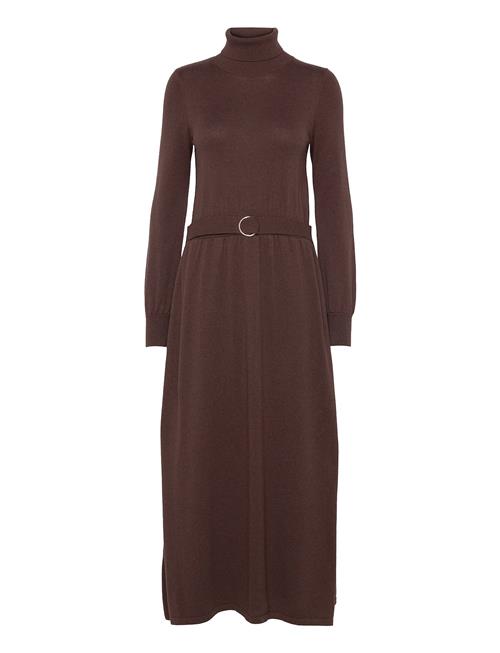 Esprit Collection With Cashmere And Wool: Fine Knit Maxi Dress Esprit Collection Brown