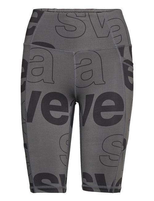 Svea W. Big Logo Biker Shorts Svea Grey