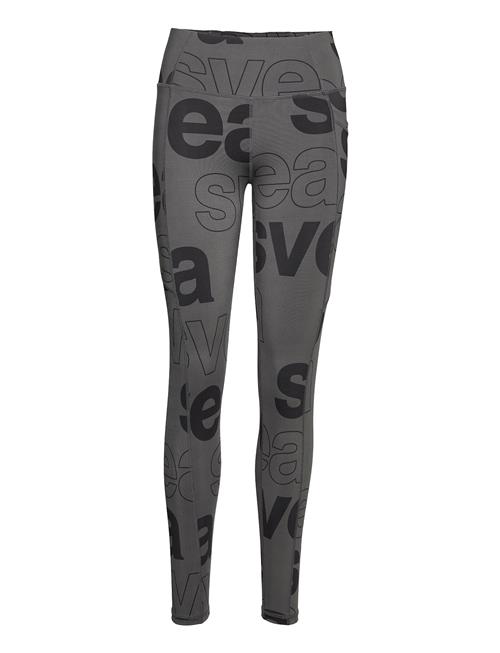 Se Svea W. Big Logo Tights Svea Patterned ved Booztlet