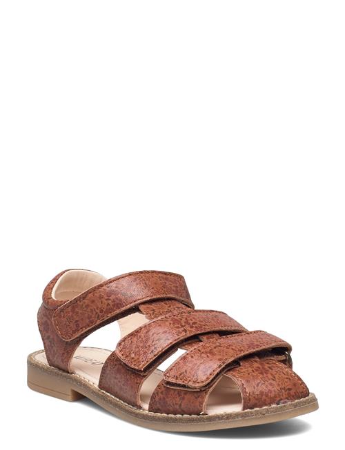 Wheat Addison Aop Sandal Wheat Brown