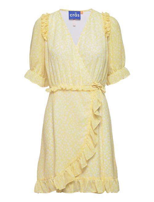 Cras Haleycras Wrap Dress Cras Yellow