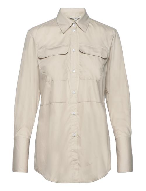 House Of Dagmar Sim Poplin House Of Dagmar Beige