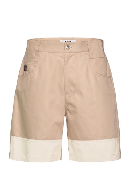 Bermuda/Shorts MSGM Beige