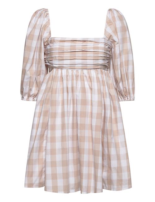 Abercrombie & Fitch Anf Womens Dresses Abercrombie & Fitch Beige