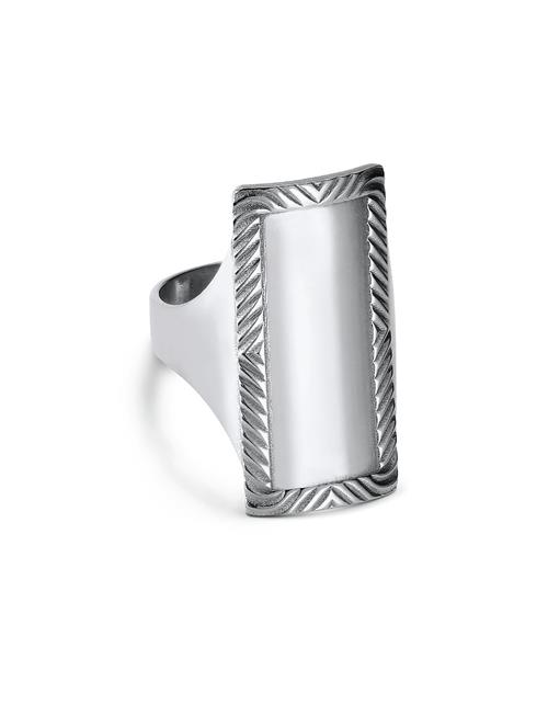 Jane Koenig Impression Armour Ring Jane Koenig Silver