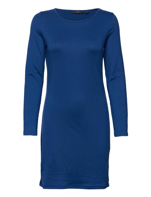 Vero Moda Vmlinet Ls Short Dress Jrs Lt Vero Moda Blue