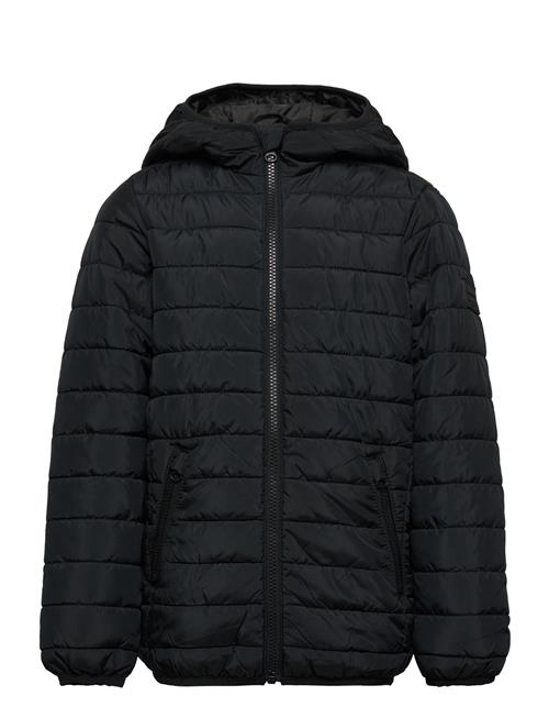 Se Jack & Jones Jwhwing Hood Puffer Jacket Jnr Jack & J S Black ved Booztlet