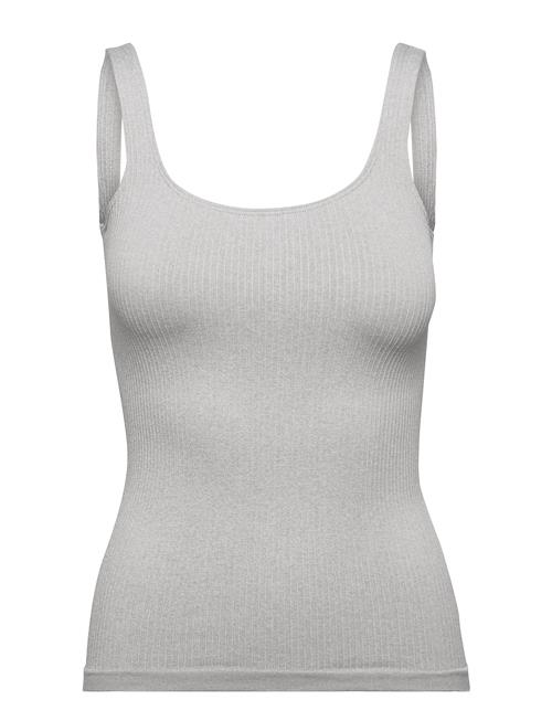 Se aim´n Ribbed Seamless Singlet Aim´n Grey ved Booztlet