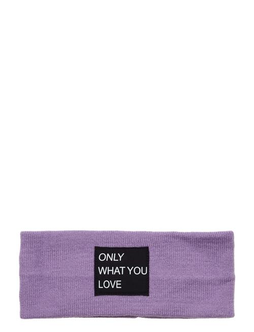 Kids Only Kogmadison Headband W Logo Kids Only Purple