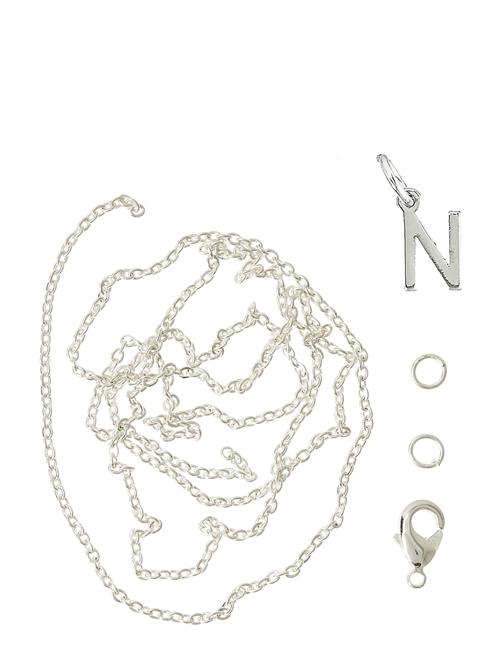 Letter N Sp With O-Ring, Chain And Clasp Me & My Box Silver