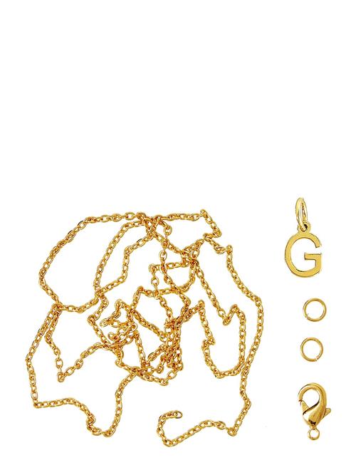 Se Me & My Box Letter G Gp With O-Ring, Chain And Clasp Me & My Box Gold ved Booztlet