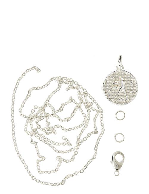 Se Me & My Box Zodiac Coin Pendant And Chain Set, Libra Me & My Box Silver ved Booztlet